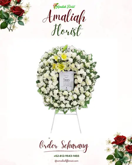 Krans Bunga Duka Nibong